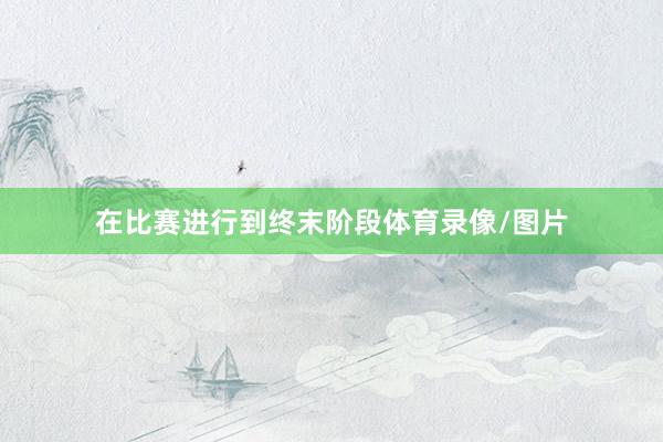 在比赛进行到终末阶段体育录像/图片