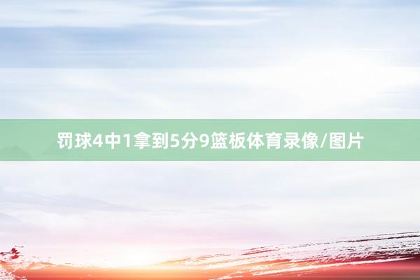 罚球4中1拿到5分9篮板体育录像/图片