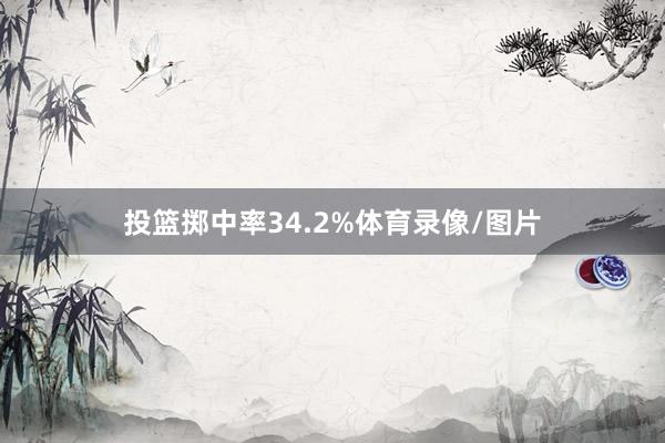 投篮掷中率34.2%体育录像/图片