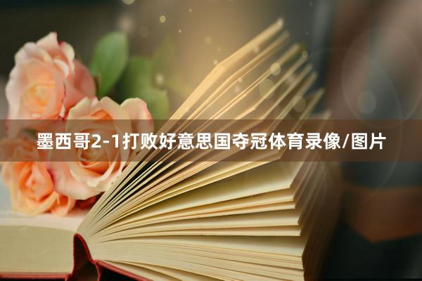 墨西哥2-1打败好意思国夺冠体育录像/图片
