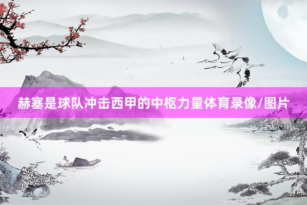 赫塞是球队冲击西甲的中枢力量体育录像/图片