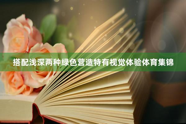 搭配浅深两种绿色营造特有视觉体验体育集锦