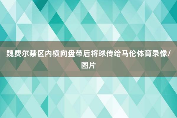 魏费尔禁区内横向盘带后将球传给马伦体育录像/图片
